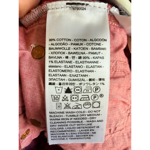 Levi’s Premium Ribcage Shorts Size 25 High Rise Raw Hem NWT - Picture 6 of 6